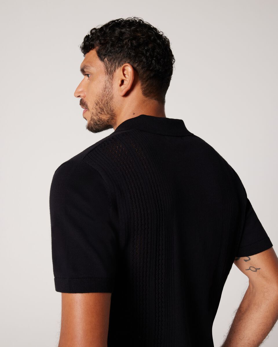 Trophy Neck Polo Shirt